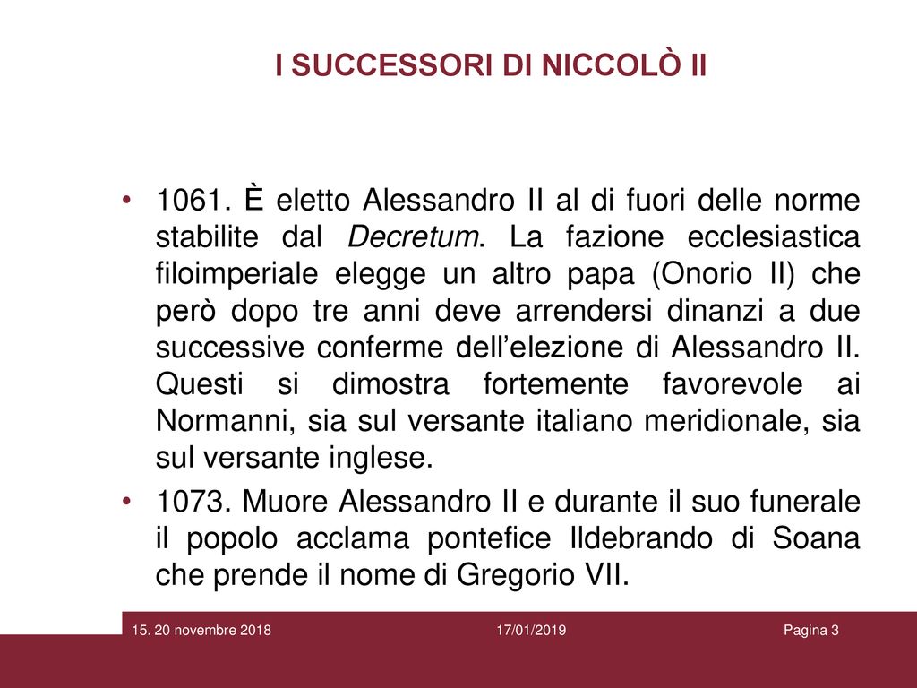 La Lotta Per Le Investiture Ppt Scaricare